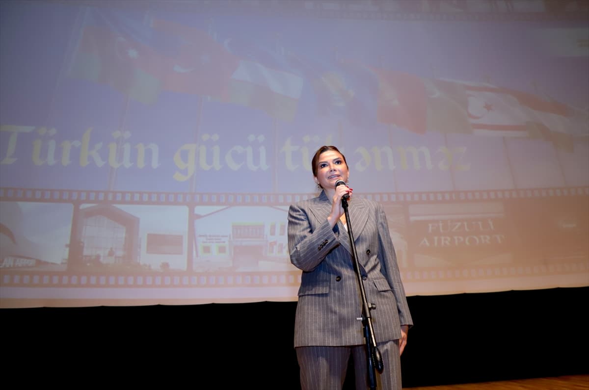 Türk devletlerinin Karabağ'ın yeniden inşasına desteği "Türkün Gücü" belgeselinde anlatıldı